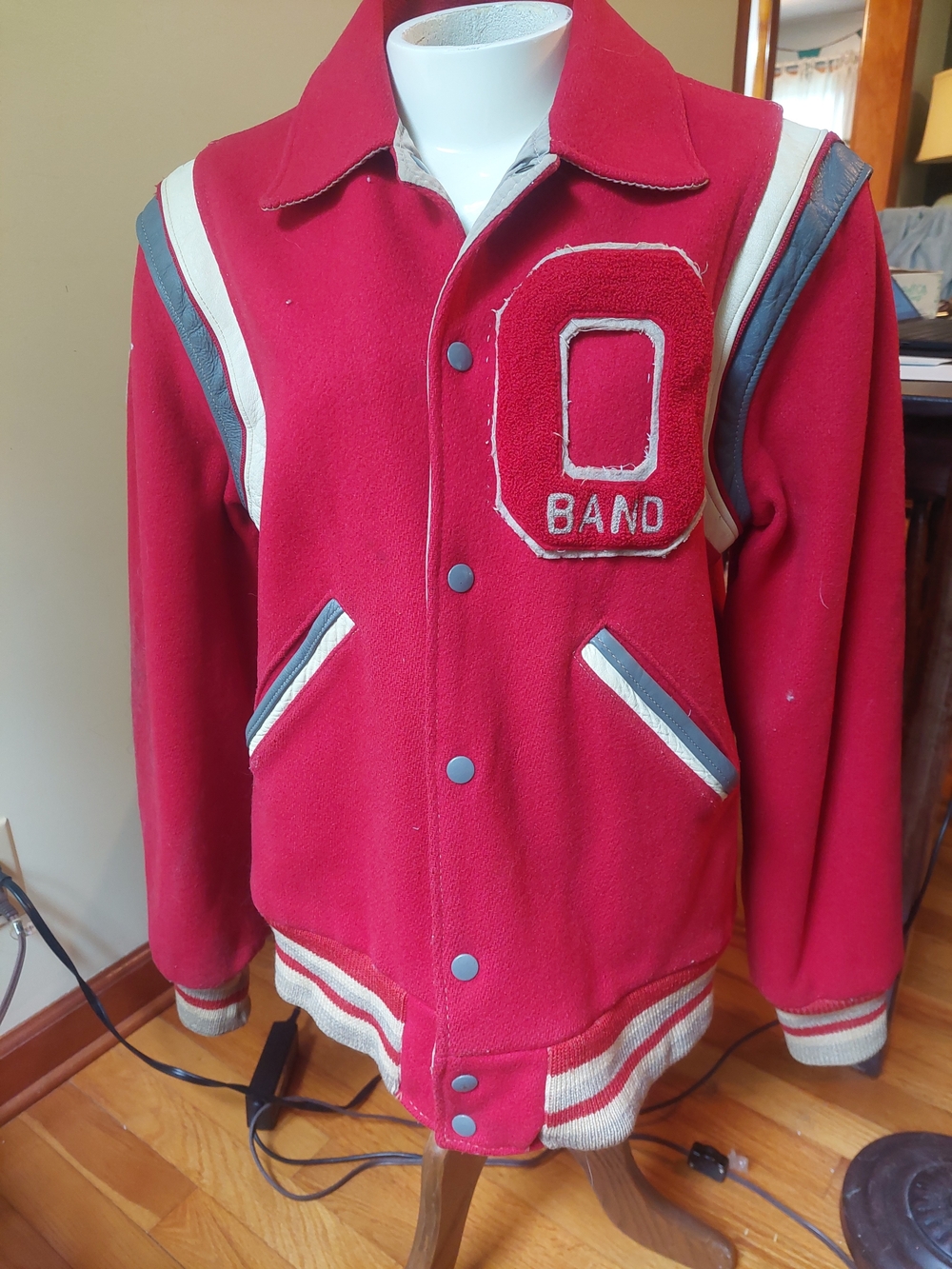 Oceana High School (WV) Letterman Band Jacket - Class Of 1969